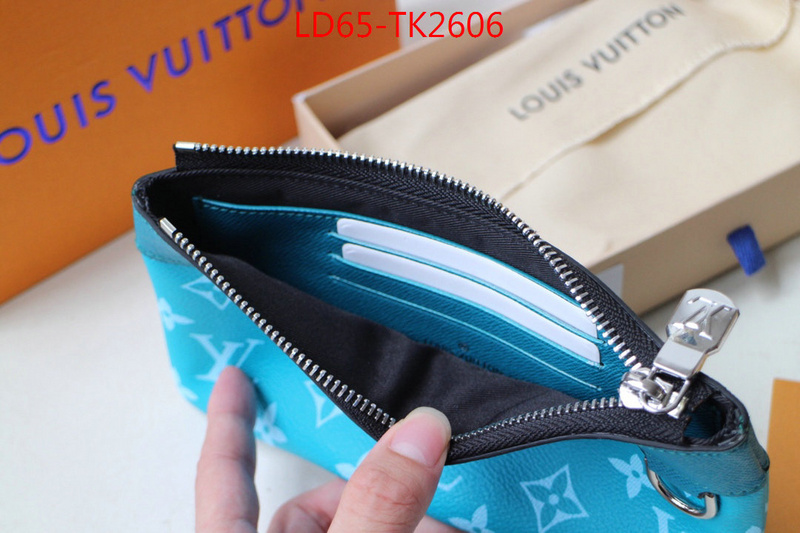 LV Bags(TOP)-Wallet,ID: TK2606,$:65USD