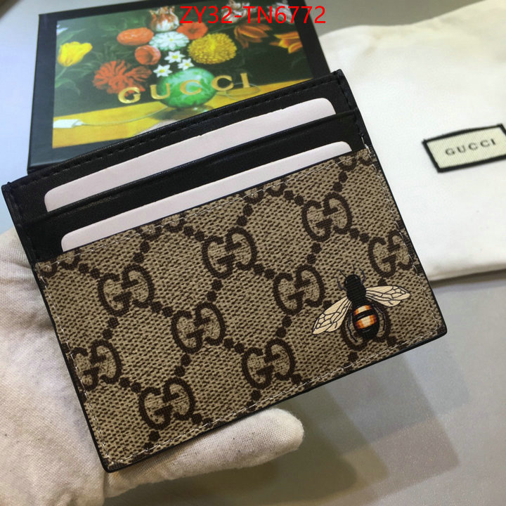 Gucci Bags(4A)-Wallet-,ID: TN6772,$: 32USD