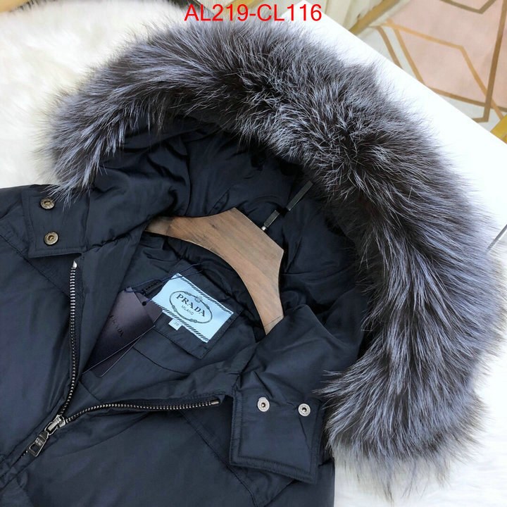 Down jacket Women-Prada,find replica , ID: CL116,$:219USD