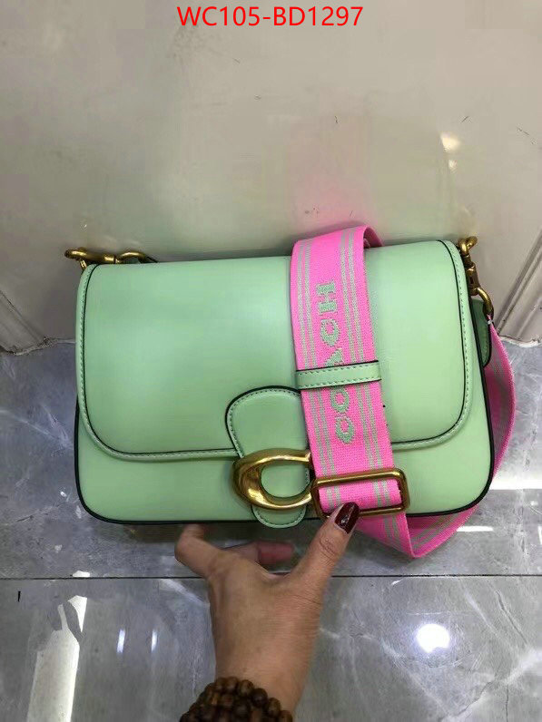 Coach Bags(4A)-Diagonal,top sale ,ID: BD1297,$: 105USD