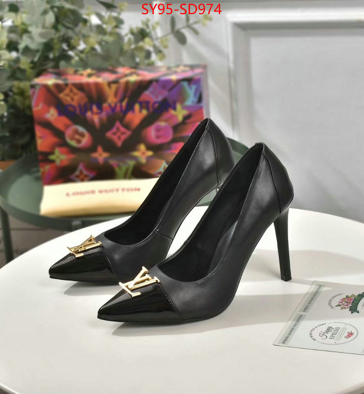 Women Shoes-LV,how to buy replica shop , ID: SD974,$: 95USD