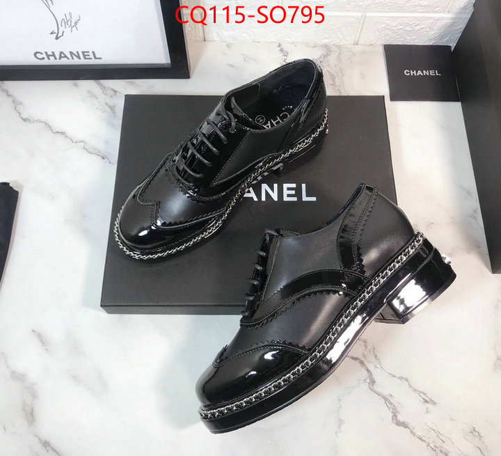 Women Shoes-Chanel,what is top quality replica , ID: SO795,$: 115USD