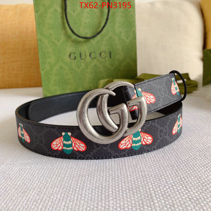 Belts-Gucci,fake , ID: PN3195,$: 62USD