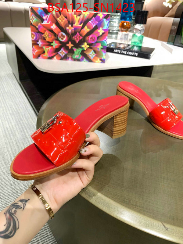 Women Shoes-LV,designer fake , ID: SN1423,$: 125USD