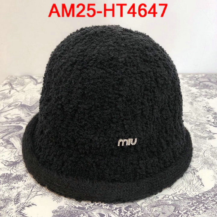 Cap (Hat)-Miu Miu,where should i buy replica , ID: HT4647,$: 25USD