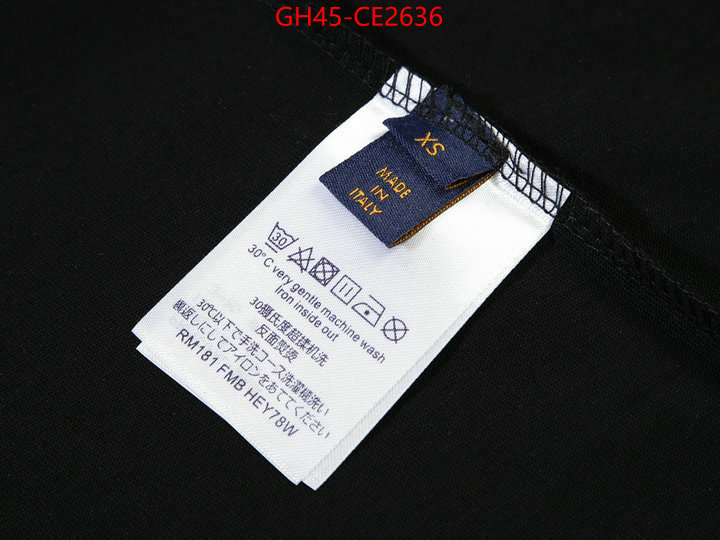 Clothing-LV,2023 aaaaa replica customize , ID: CE2636,$: 45USD