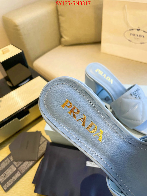 Women Shoes-Prada,we curate the best , ID: SN8317,$: 125USD