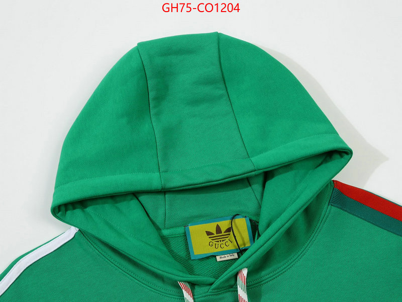 Clothing-Gucci,where could you find a great quality designer , ID: CO1204,$: 75USD