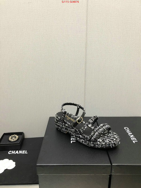 Women Shoes-Chanel,high quality , ID: SE4876,$: 115USD