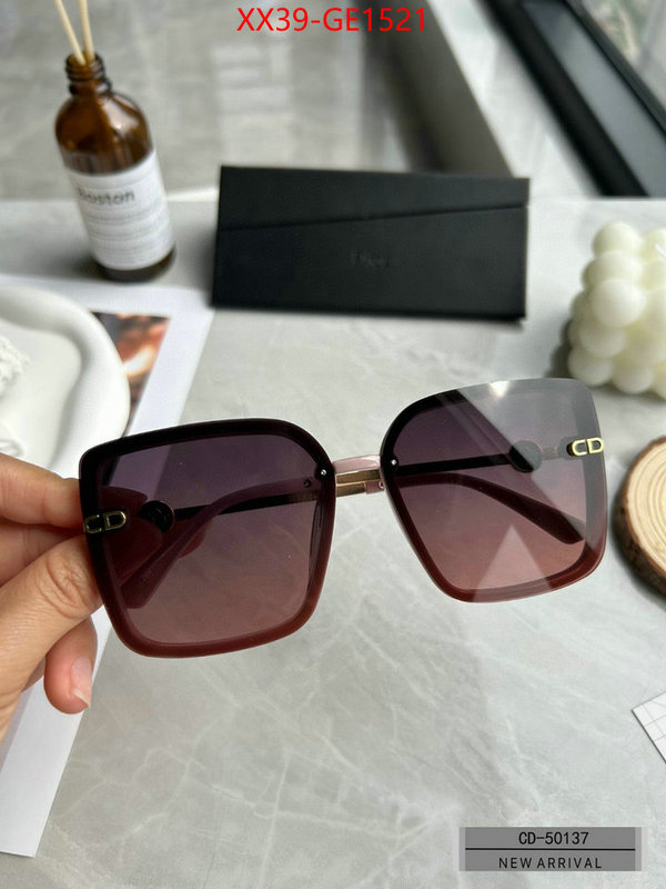 Glasses-Dior,luxury , ID: GE1521,$: 39USD