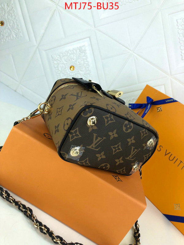 LV Bags(4A)-Vanity Bag-,fashion ,ID: BU35,$: 75USD