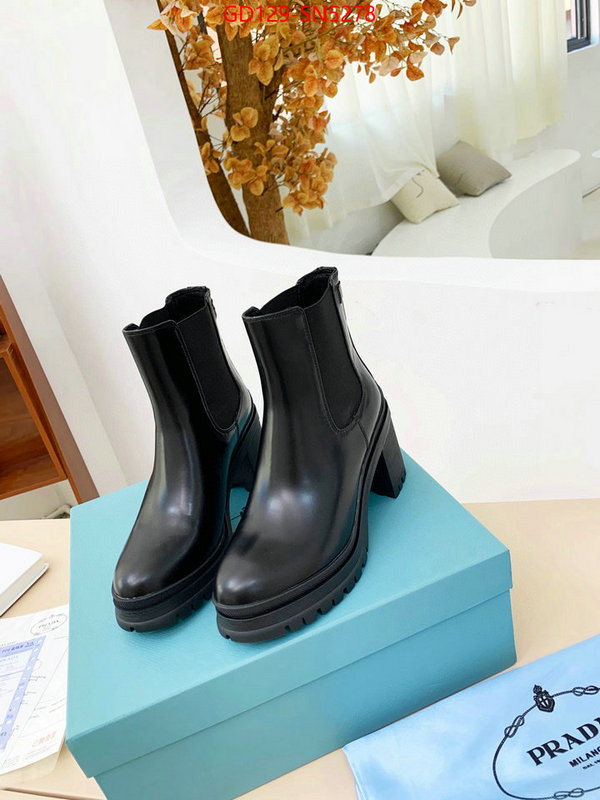 Women Shoes-Prada,the best quality replica , ID: SN5278,$: 129USD