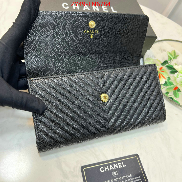 Chanel Bags(4A)-Wallet-,ID: TN6784,$: 49USD