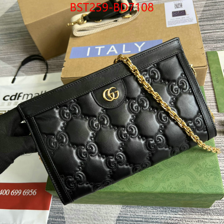 Gucci Bags(TOP)-Diagonal-,new designer replica ,ID: BD7108,$: 259USD