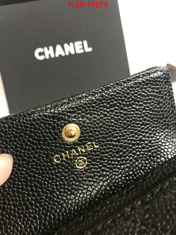 Chanel Bags(4A)-Wallet-,ID: TP874,$: 39USD