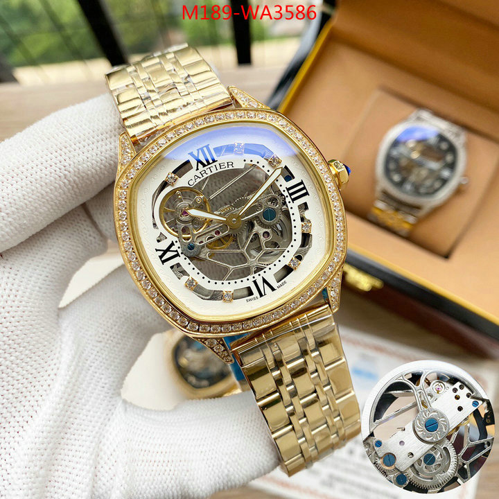 Watch(4A)-Cartier,aaaaa quality replica ,ID: WA3586,$: 189USD