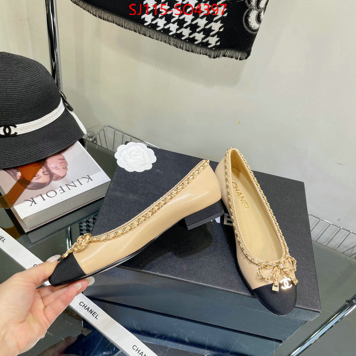Women Shoes-Chanel,wholesale replica , ID: SO4397,$: 115USD
