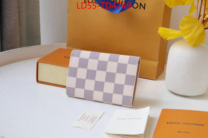 LV Bags(TOP)-Wallet,ID: TD4749,$: 55USD