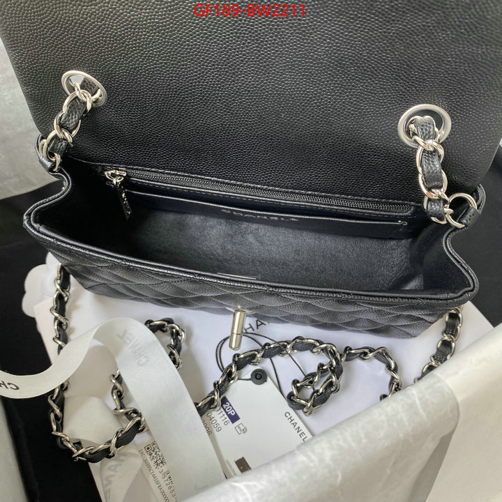 Chanel Bags(TOP)-Diagonal-,ID: BW2211,$: 189USD