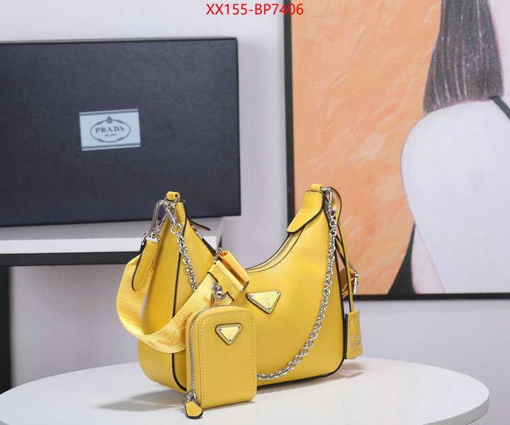 Prada Bags(TOP)-Re-Edition 2005,Code: BP7406,$: 155USD