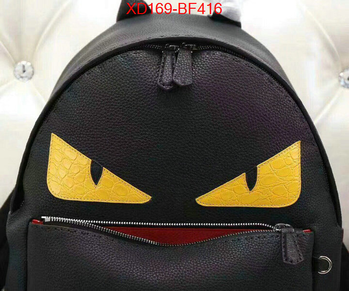 Fendi Bags(4A)-Backpack-,counter quality ,ID: BF416,$:169USD