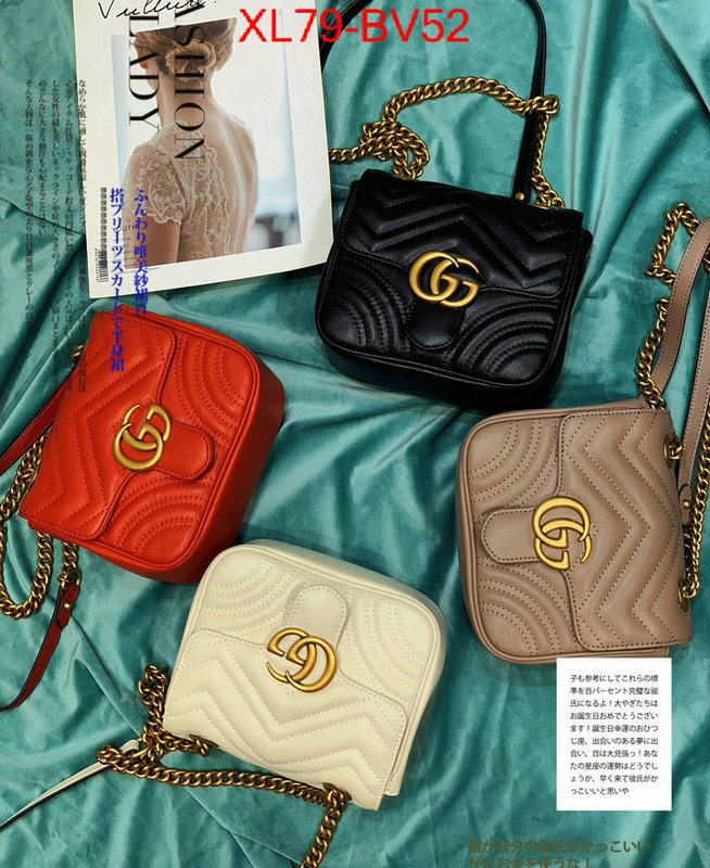 Gucci Bags(4A)-Marmont,where should i buy replica ,ID: BV52,$: 79USD