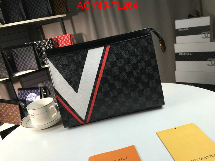 LV Bags(4A)-Wallet,top 1:1 replica ,ID: TL264,$:49USD