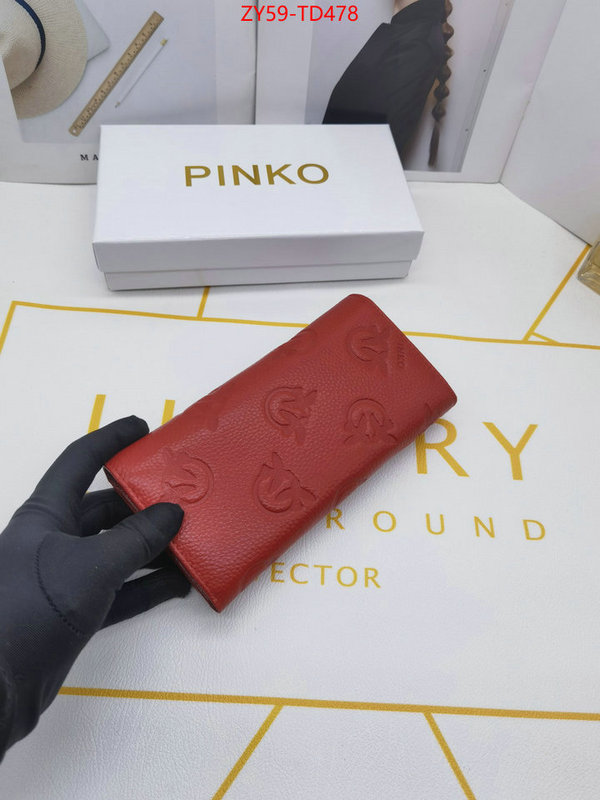 PINKO Bags(4A)-Wallet,sell online luxury designer ,ID: TD478,$: 59USD