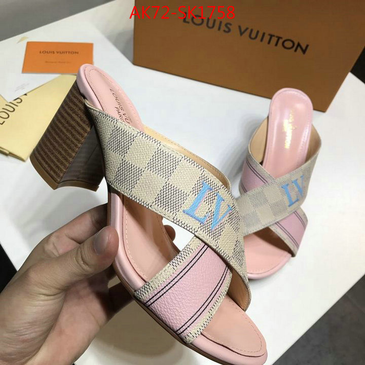 Women Shoes-LV,high quality perfect , ID: SK1758,$:72USD