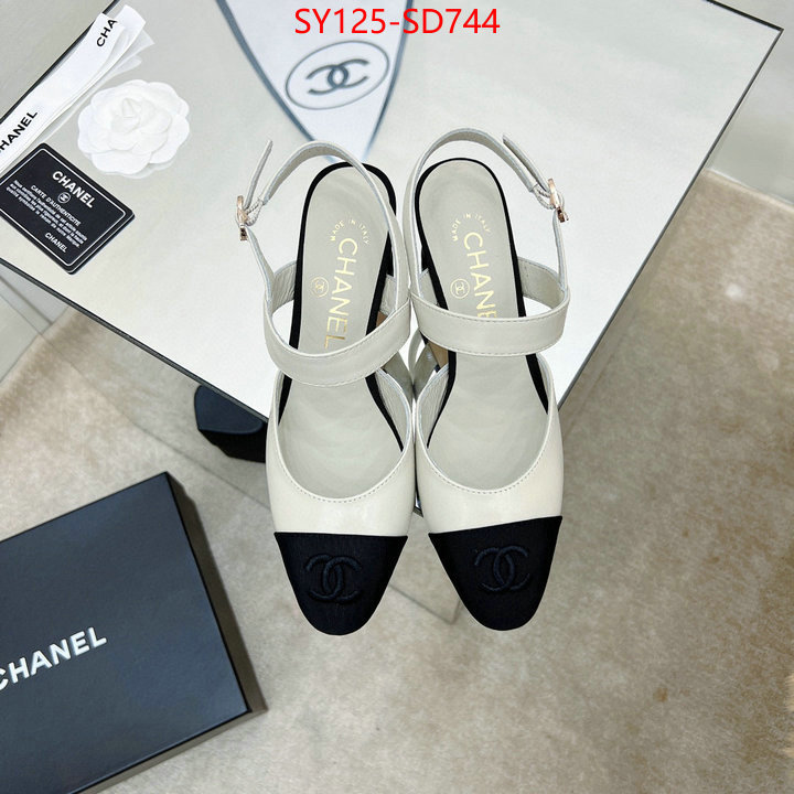 Women Shoes-Chanel,best replica quality , ID: SD744,$: 125USD