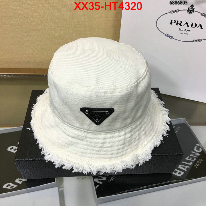 Cap (Hat)-Prada,shop designer replica , ID: HT4320,$: 35USD