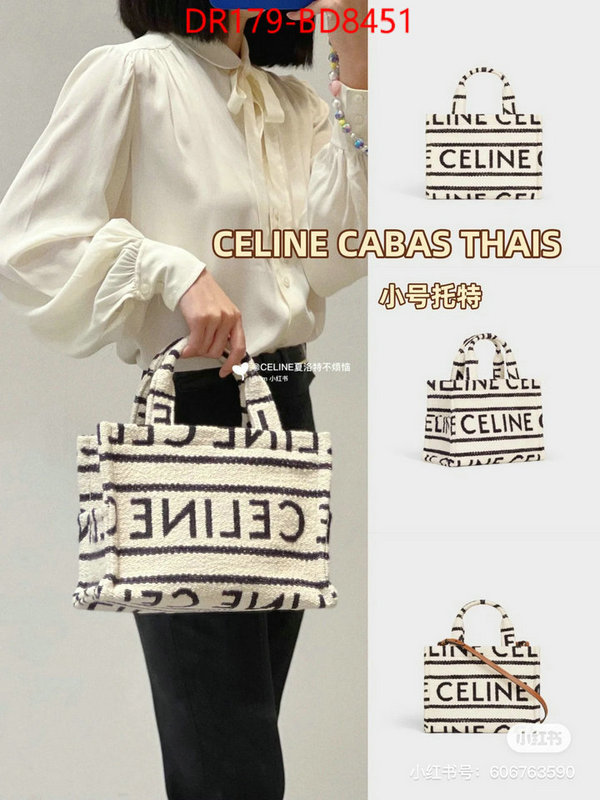 CELINE Bags(TOP)-Handbag,replicas ,ID: BD8451,$: 179USD