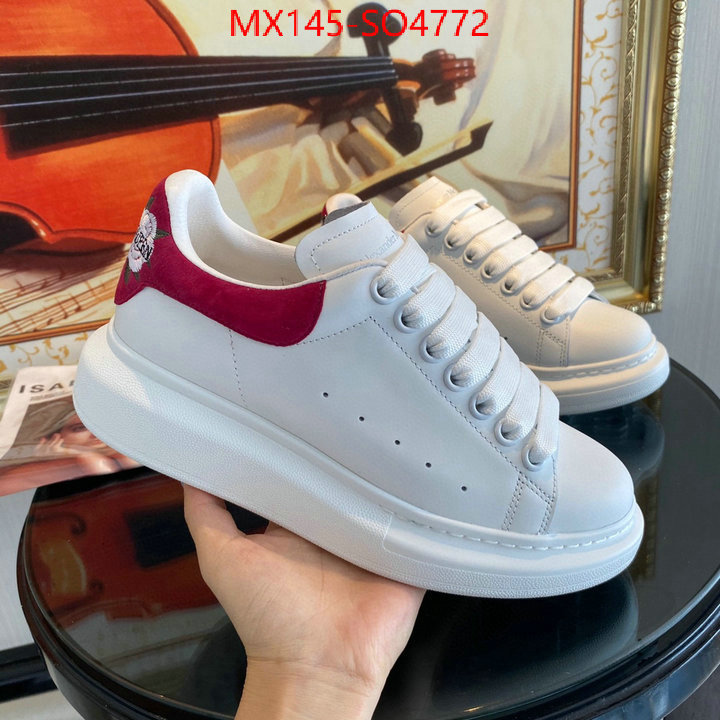 Women Shoes-Alexander McQueen,replica best , ID: SO4772,$: 145USD