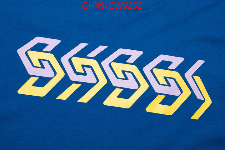 Clothing-Gucci,how to buy replica shop , ID: CW5252,$: 49USD