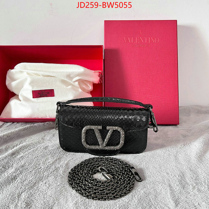 Valentino Bags (TOP)-LOC-V Logo ,the best quality replica ,ID: BW5055,$: 259USD