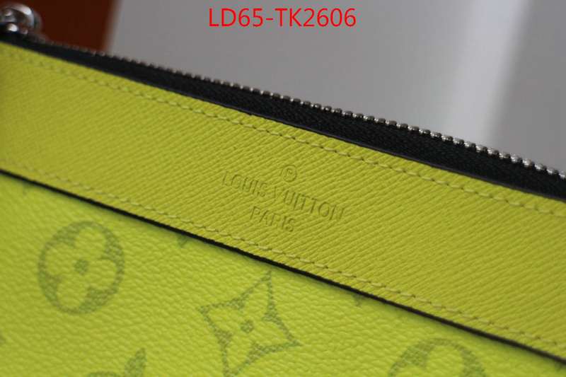 LV Bags(TOP)-Wallet,ID: TK2606,$:65USD