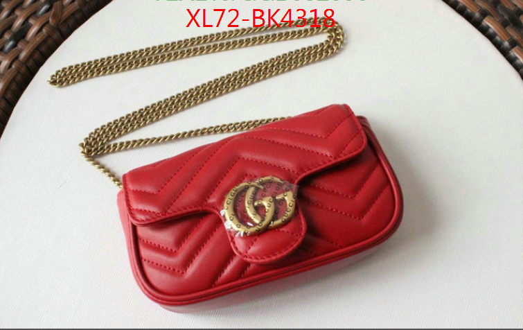 Gucci Bags(4A)-Marmont,fashion designer ,ID: BK4318,$: 72USD