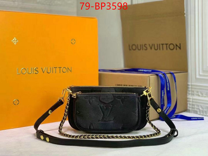 LV Bags(4A)-New Wave Multi-Pochette-,counter quality ,ID: BP3598,$: 79USD