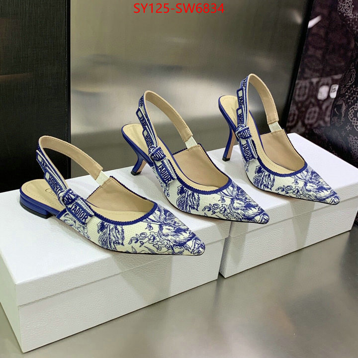 Women Shoes-Dior,replcia cheap from china , ID: SW6834,$: 125USD