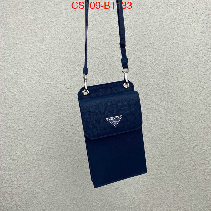 Prada Bags(TOP)-Diagonal-,ID: BT133,$: 109USD