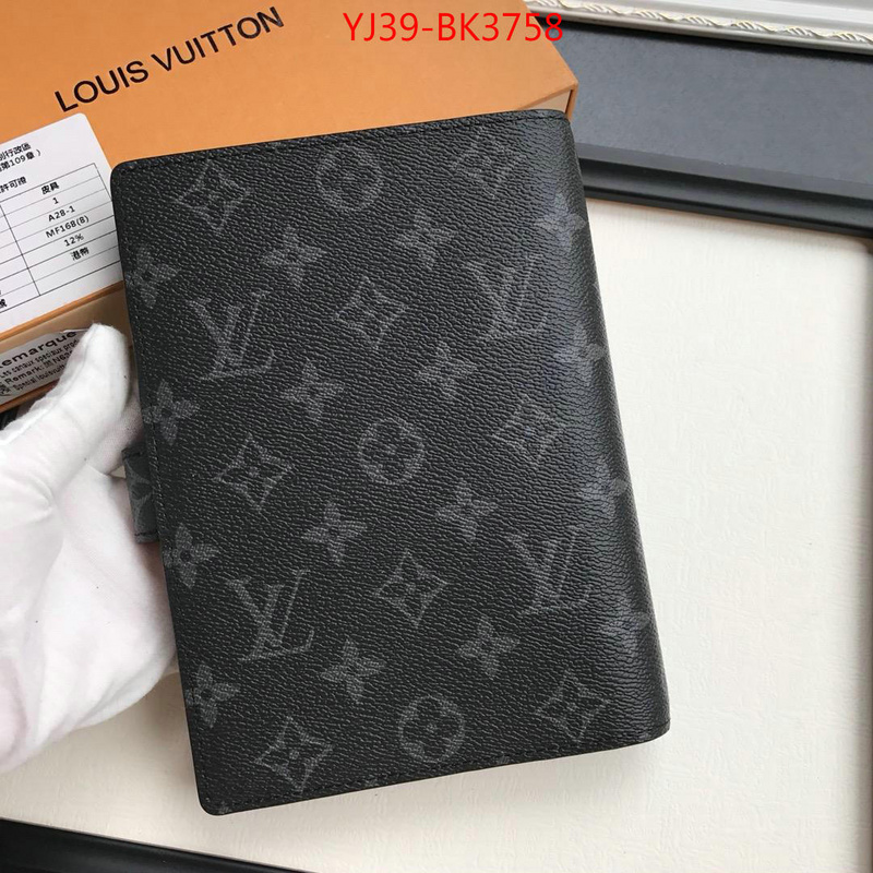 LV Bags(4A)-Wallet,shop designer ,ID: BK3758,$:39USD