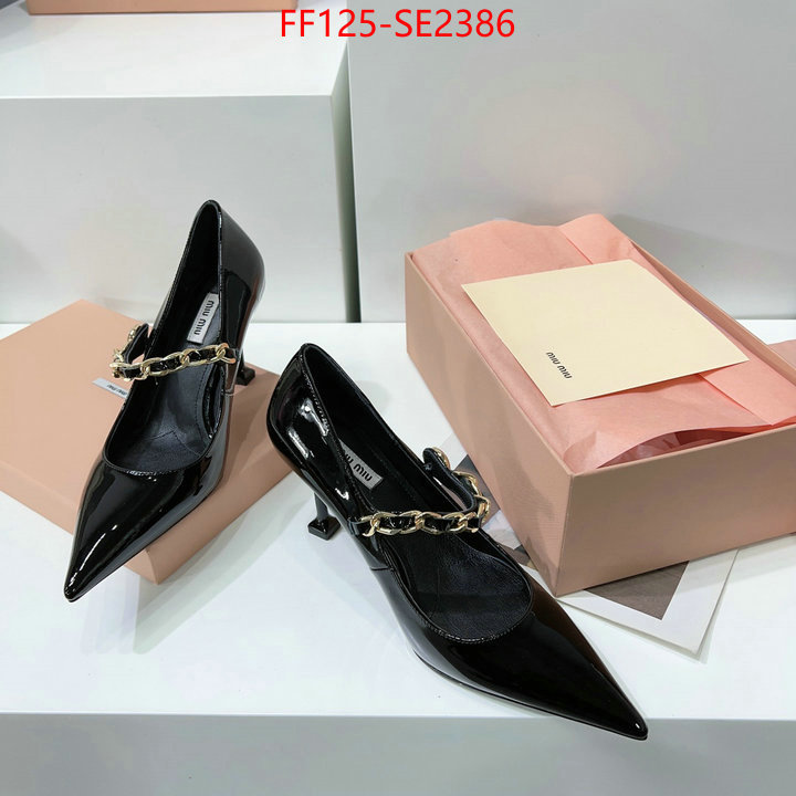 Women Shoes-Miu Miu,aaaaa replica , ID: SE2386,$: 125USD