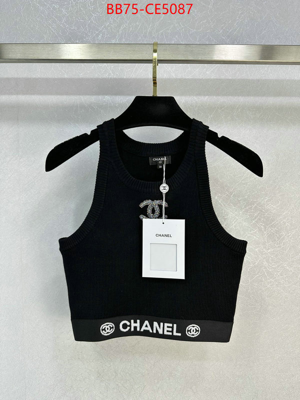 Clothing-Chanel,luxury shop , ID: CE5087,$: 75USD