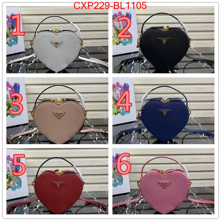 Prada Bags(TOP)-Diagonal-,ID: BL1005,$: 229USD