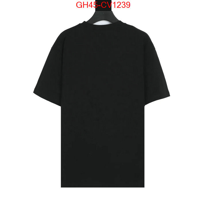 Clothing-Gucci,wholesale 2023 replica , ID: CV1239,$: 45USD