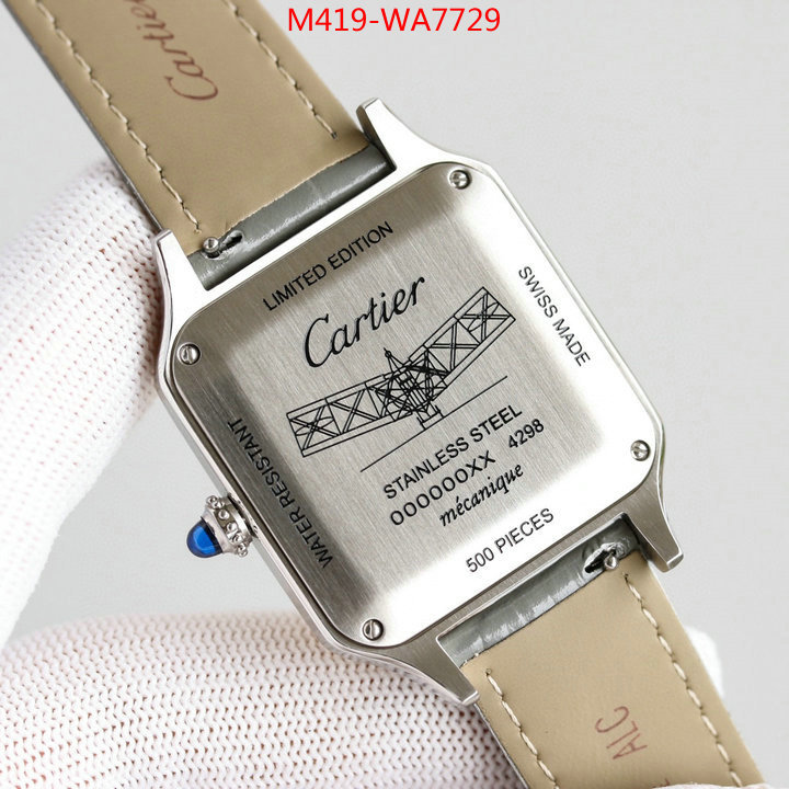 Watch(TOP)-Cartier,2023 replica , ID: WA7729,$: 419USD