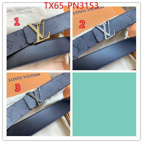 Belts-LV,online shop , ID: PN3153,$: 65USD