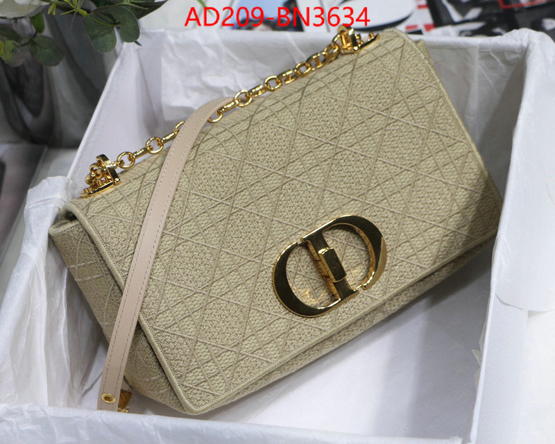 Dior Bags(TOP)-Caro-,ID: BN3634,$: 209USD