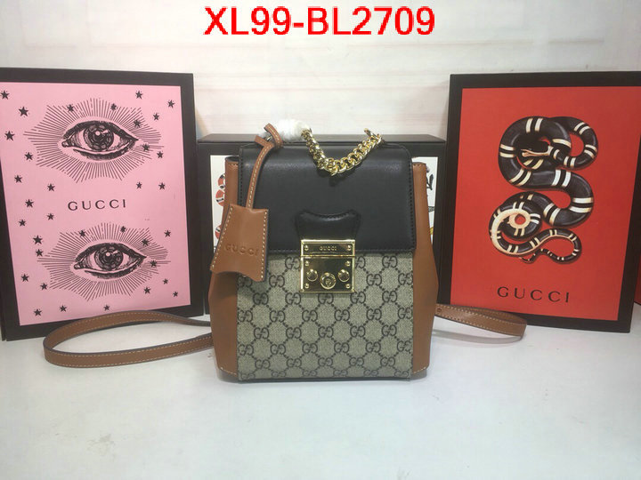 Gucci Bags(4A)-Backpack-,what are the best replica ,ID: BL2709,$: 99USD