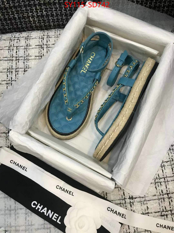 Women Shoes-Chanel,where quality designer replica , ID: SD742,$: 115USD